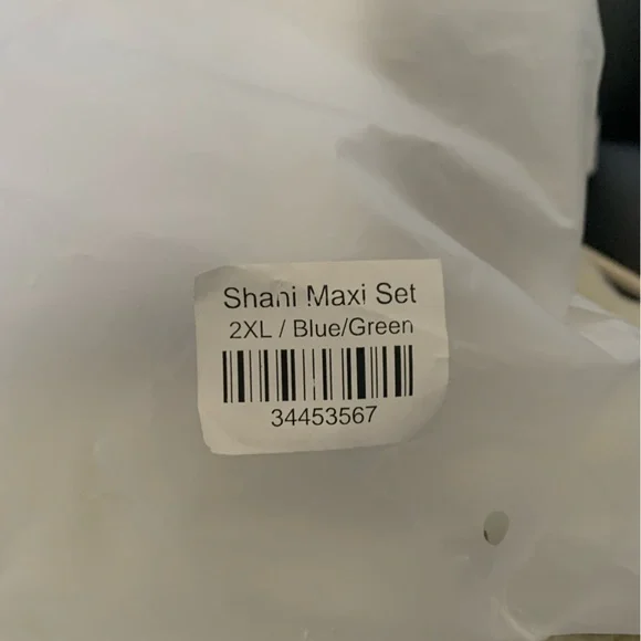 COPY - Hanifa 2piece maxi set size 2XL - Picture 8 of 11